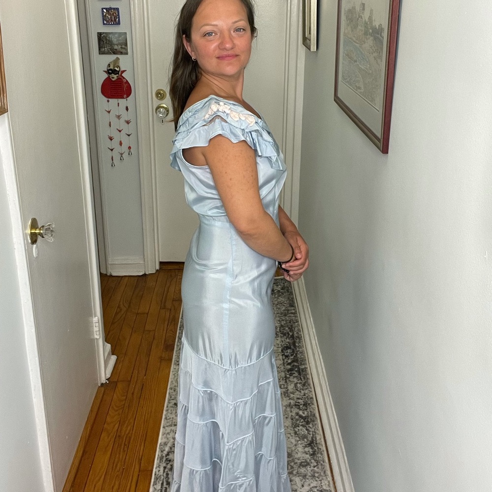 Vintage blue dress